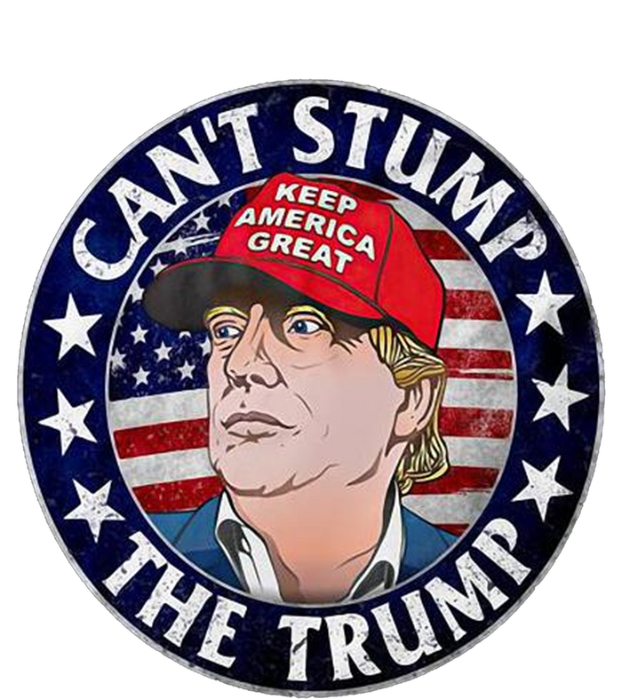 Can't Stump The Trump 1 Yupoong Adult 5-Panel Trucker Hat