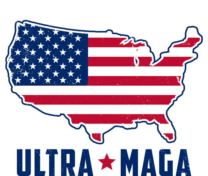 Ultra Maga United States Map T-Shirt