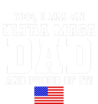 Ultra MAGA Dad And Proud Of It USA Pride Fathers Day 2022 Toddler Sweatshirt