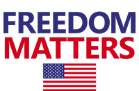 Freedom Matters USA Flag PosiCharge RacerMesh Polo