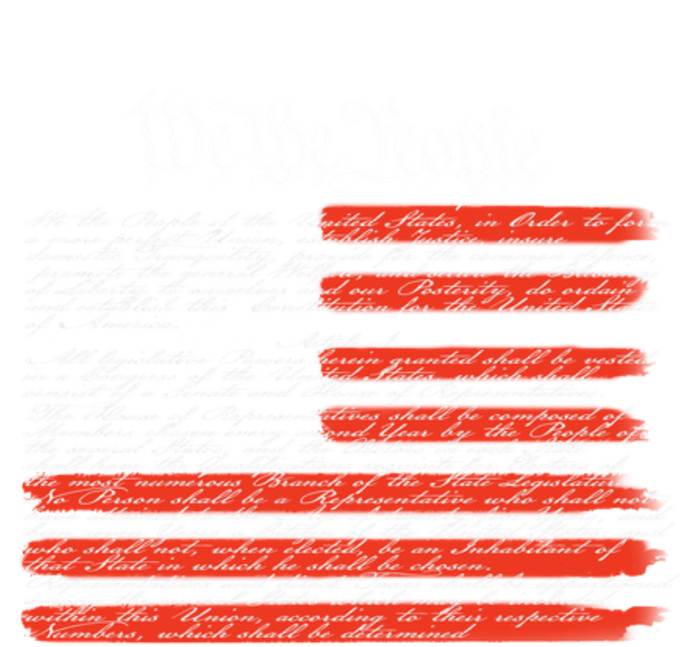 We The People American Flag Constitution Hoodie