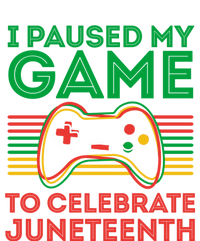 Juneteenth Gamer I Paused My Game To Celebrate Juneteenth Sustainable Knit Beanie