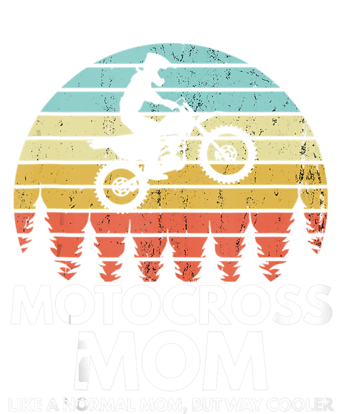 Funny Motocross Dirt Bike Mom Retro 70s Motocross Braaap T-Shirt