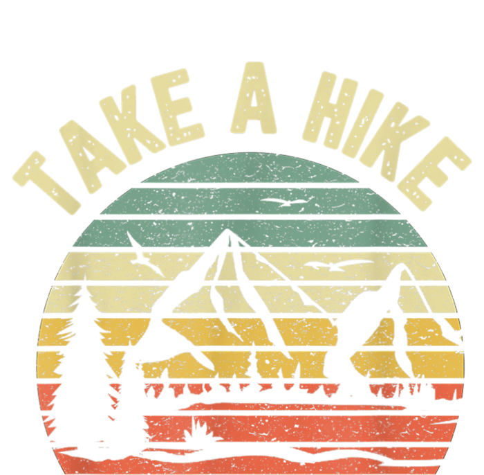 Take A Hike Retro Hiker Outdoors Camping Nature Hiking Cooling Performance Long Sleeve Crew