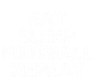 Funny Football Player Gift For Men Eat Sleep Football Repeat Meaningful Gift Softstyle Adult Sport Polo