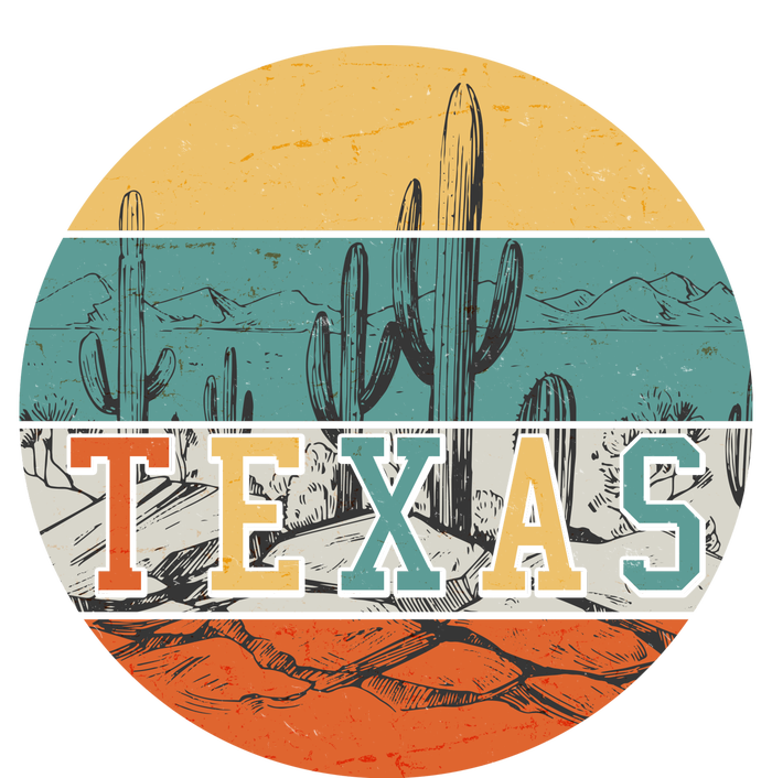 VIntage Texas Desert Cactus Emblem T-Shirt