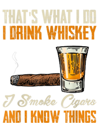 Thats What I Do Drink Whiskey Smoke Cigars And I Know Things Daily Commute Backpack