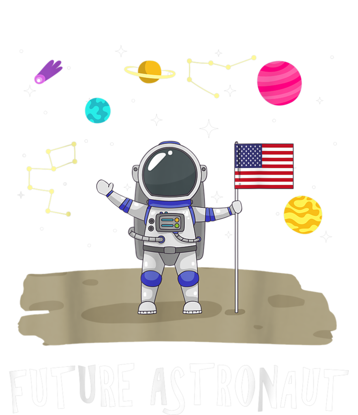 Future Astronaut Kids And Adults Astronomy And Space Lover Kids T-Shirt