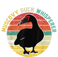 Retro Muscovy Duck Whisperer Funny Farmer Muscovy Duck Gift T-Shirt