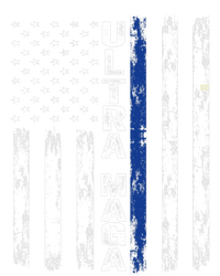 Ultra MAGA Blue Line Vintage America Flag Design 1 T-Shirt