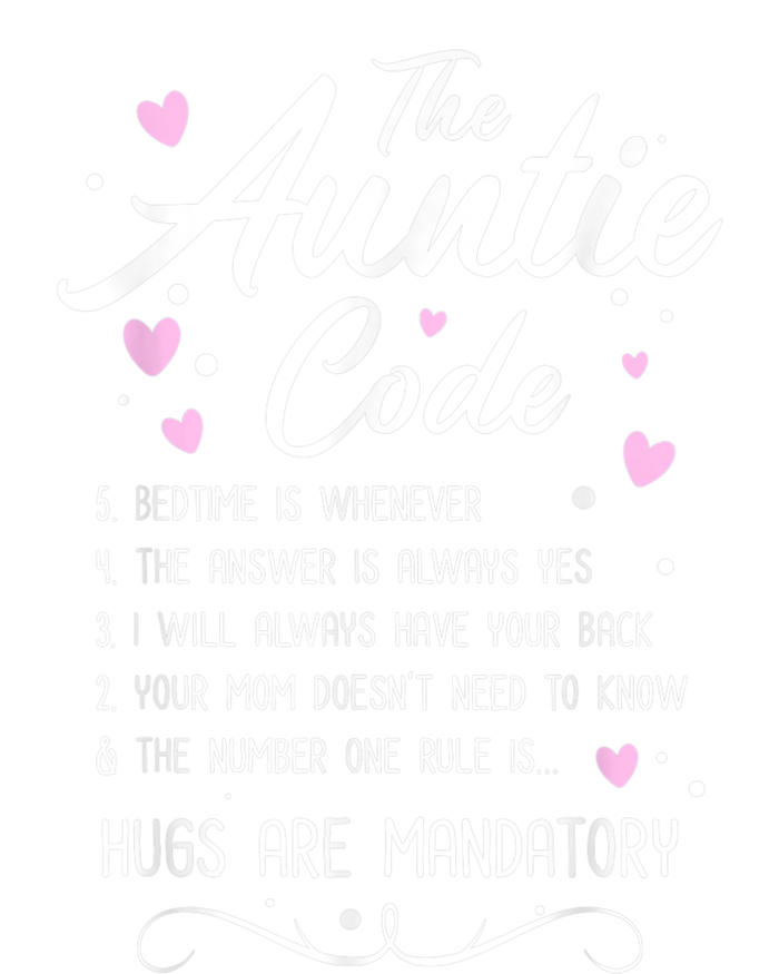 The Auntie Code Best Aunt Sister Niece Nephew Funny Pom Pom 12in Knit Beanie