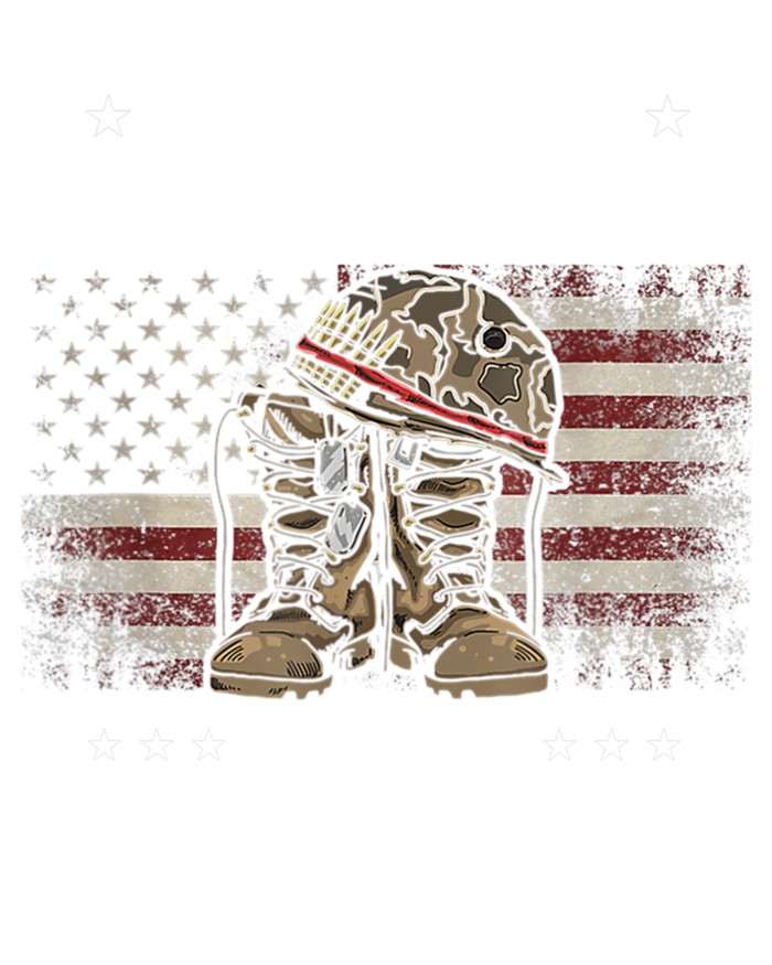 I'm Dad Grandpa And A Veteran Proud Us Grandpa Dad Veteran Gift T-Shirt