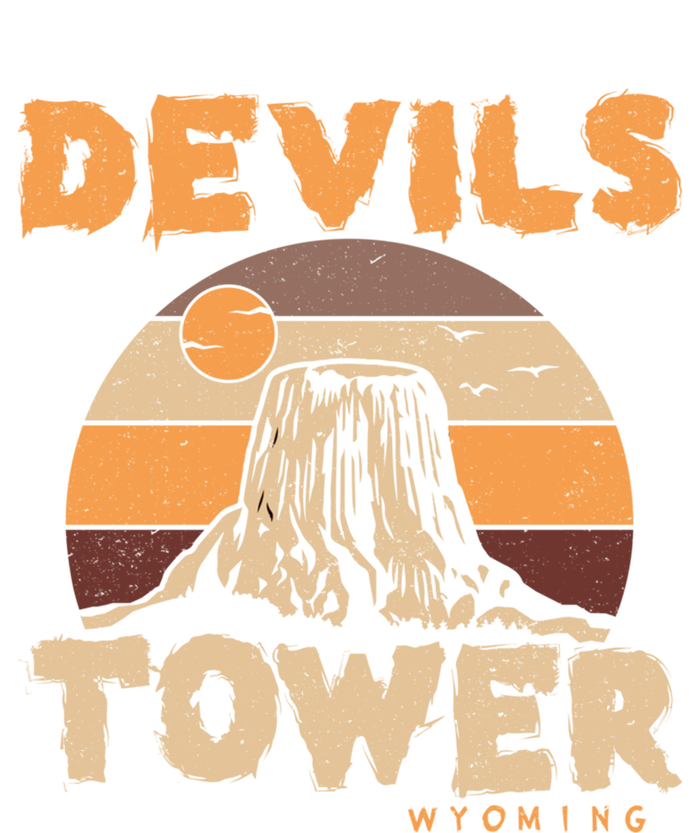 Devil's Tower Wyoming Hiking Camping Mountains Meaningful Gift T-Shirt