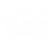 Kiss My Class Goodbye Funny Graduation Tall Long Sleeve T-Shirt