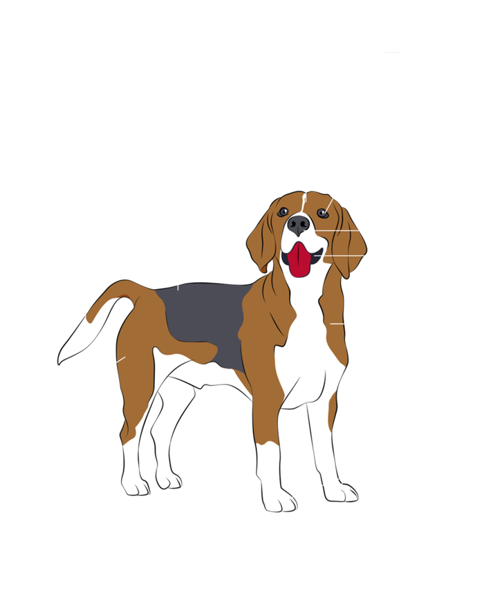 Anatomy Of A Beagle Meaningful Gift T-Shirt