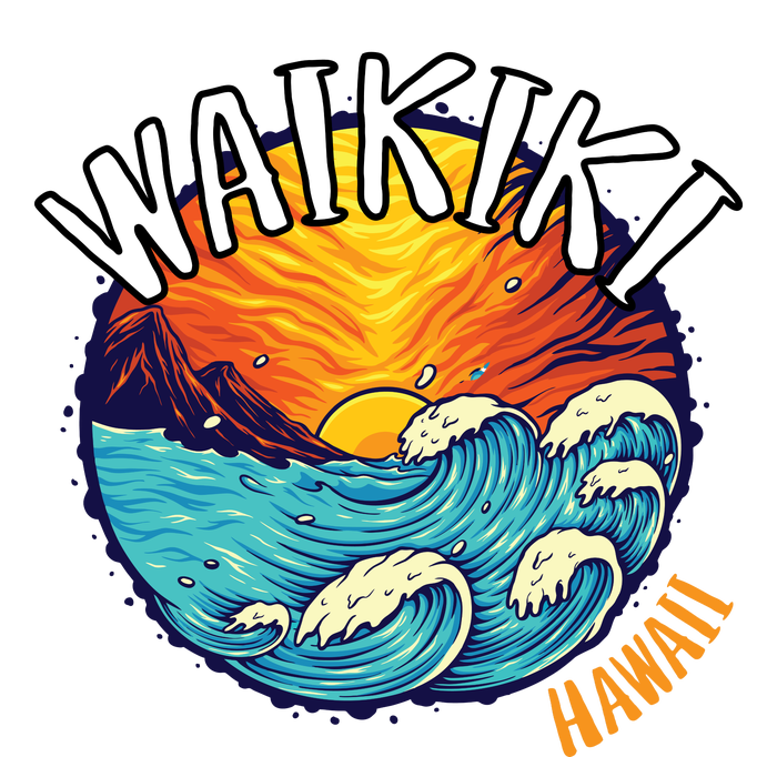 Summer In Waikiki Hawaii T-Shirt