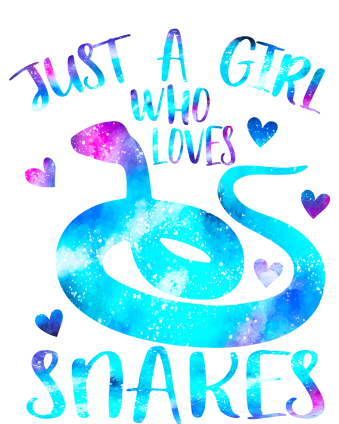 Just A Girl Who Loves Snakes Theme Cute Snake Lover Galaxy Cute Gift Dry Zone Grid Polo