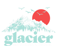 Glacier National Park Vintage 80s Mountains Cute Gift Hoodie