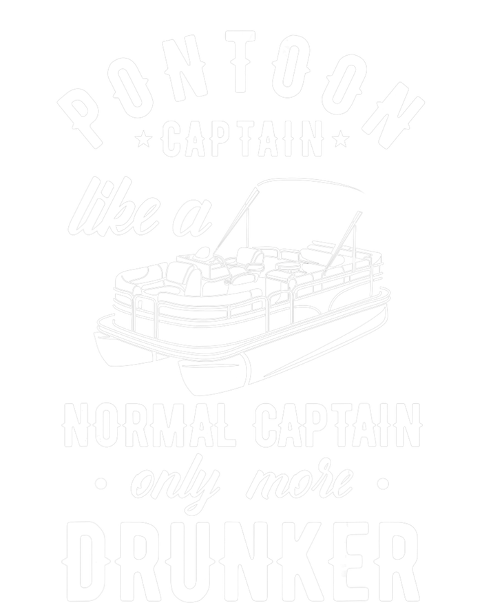 Pontoon Captain Funny Pontoon Captain Drunker Performance Fleece Hoodie