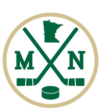 Retro Minnesota Hockey Emblem Vintage Mn Gift Kids Hoodie