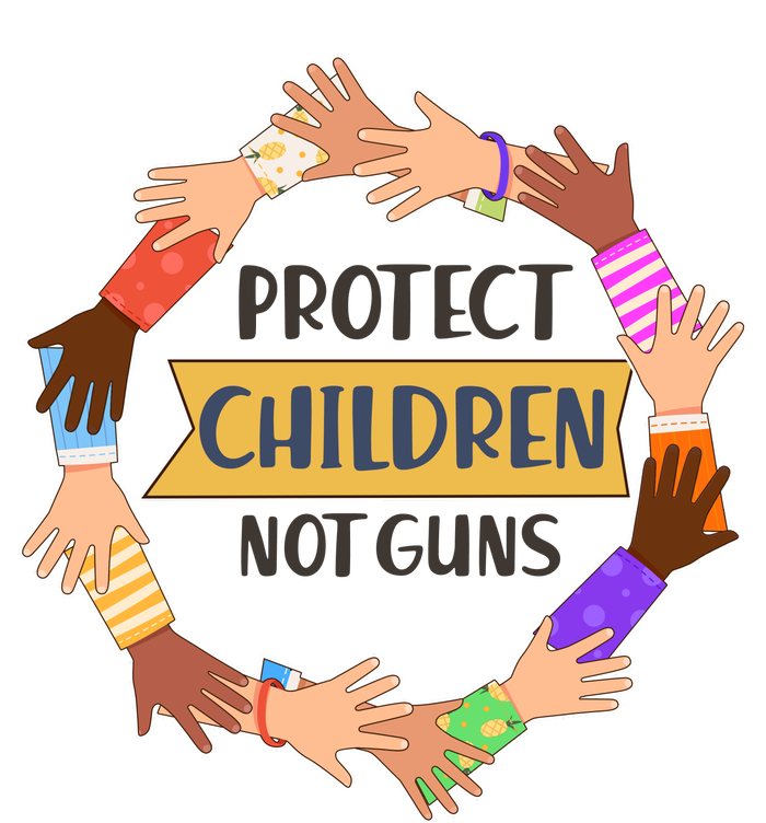 Protect Children Not Guns Short Acrylic Beanie