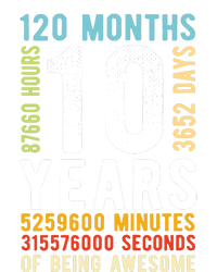 Funny 10th Birthday, 10 Years Old, Vintage Retro 120 Months 1 T-Shirt