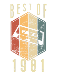 Funny Best Of 1981 41 Year Old Gifts Cassette Tape 41st Birthday 1 T-Shirt