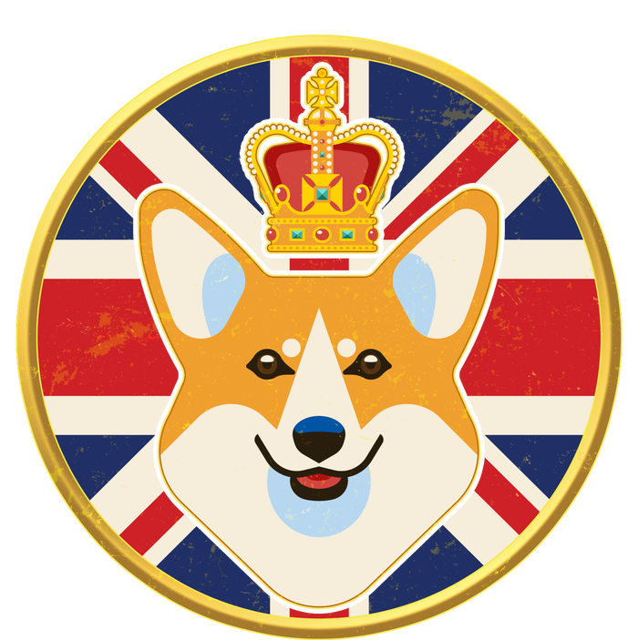 Queen Corgi Platinum Jubilee Emblem T-Shirt