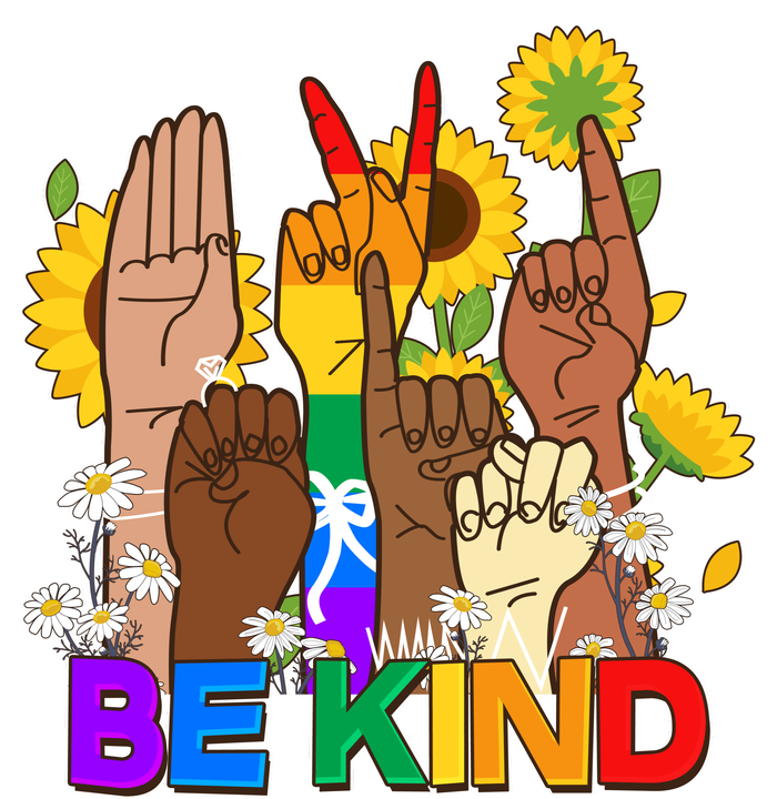 ASL Be Kind Sign Language T-Shirt