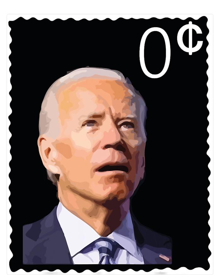 Joe Biden Zero Cents Stamp 0 President Joe Premium T-Shirt