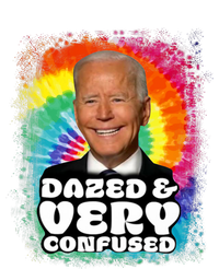 Biden Dazed And Very Confused Tiedye Funny Anti Joe Biden Kids Tie-Dye T-Shirt