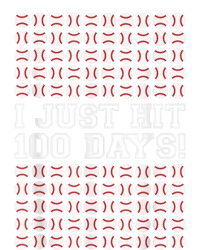 Just Hit 100 Days Of School Baseball Teacher Boys 100th Day T-Shirt