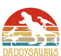 Retro Daddy Dinosaur Daddysaurus Fathers Day Ladies Essential Flowy Tank