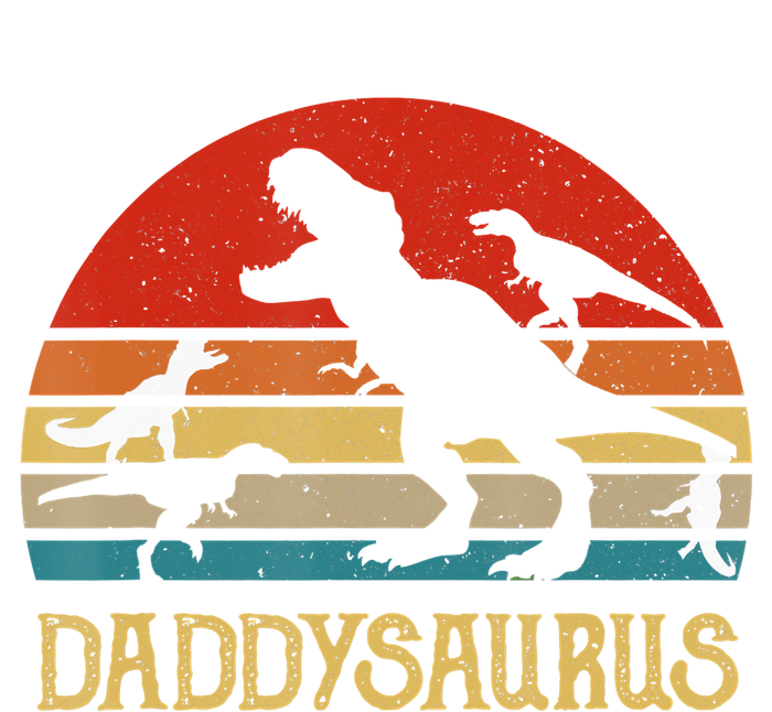 Retro Daddy Dinosaur Daddysaurus Fathers Day Ladies Essential Flowy Tank