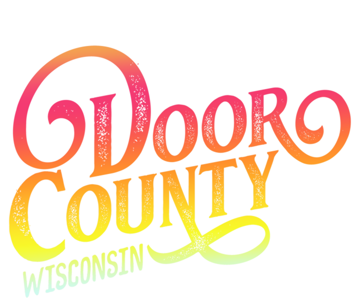 Door County Wisconsin Tourist Design Adults And Kids Souvenir Gift T-Shirt