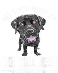 All Food Must Go To The Lab For Testing Funny Labrador PosiCharge Competitor Tank