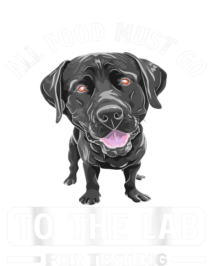 All Food Must Go To The Lab For Testing Funny Labrador PosiCharge Competitor Tank