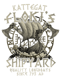 Kattegat Floki's Shipyards Quality Longboats Since 793 Ad T-Shirt