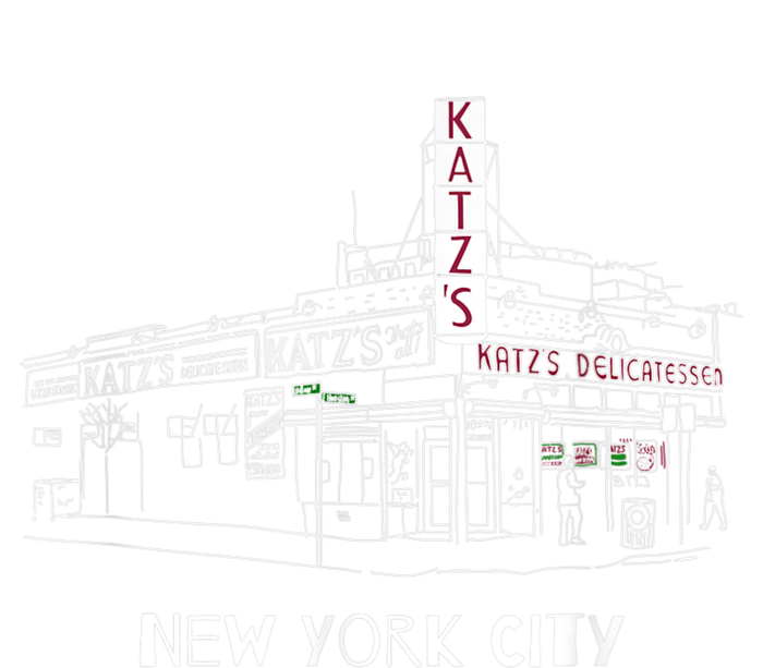 Kat'z Deli New York City For Reuben Sandwich Fans Zip Tote Bag