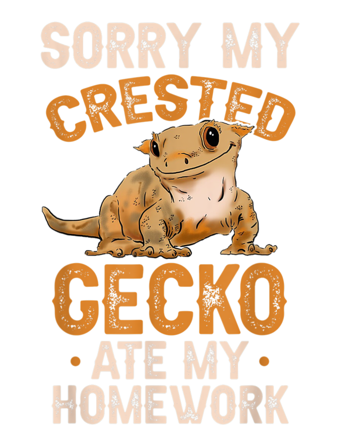 Fun Crested Gecko Eyelash Lizard Boy Girl Herpetologist Cooling Performance Crew T-Shirt