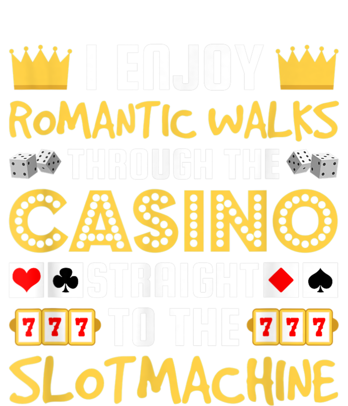 I Enjoy Romantic Walks Through The Casino Sustainable Knit Beanie