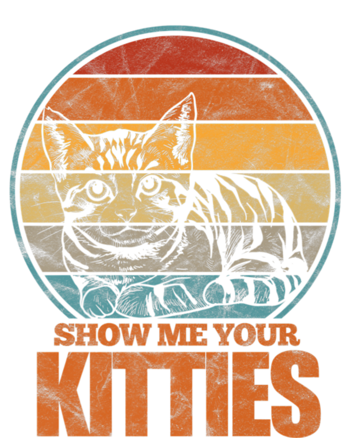 Show Me Your Kitties Funny Cat Lover Premium Bumper Sticker