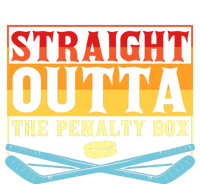 Straight Outta The Penalty Box Funny Hockey Gift T-Shirt