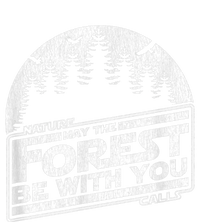 May The Forest Be With You Nature Camp Distressed Graphic T-Shirt