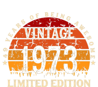 49 Year Old Gifts Retro Vintage 1973 Limited Edition 49th Birthday T-Shirt