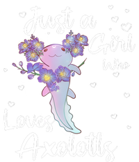 Just A Girl Who Loves Axolotls Ladies Long Sleeve Shirt