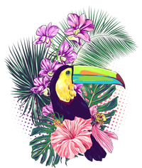 Cute Tropical Toucan Bird Mousepad