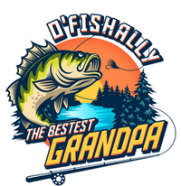 O Fishally The Bestest Grandpa Mousepad