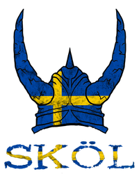 Skol Swedish Viking Helmet Sweden Nordic Northman Swede Gift T-Shirt