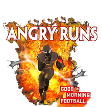 Angry Runs Good Morning Football Sport Lover Football Fan PosiCharge Competitor Tank